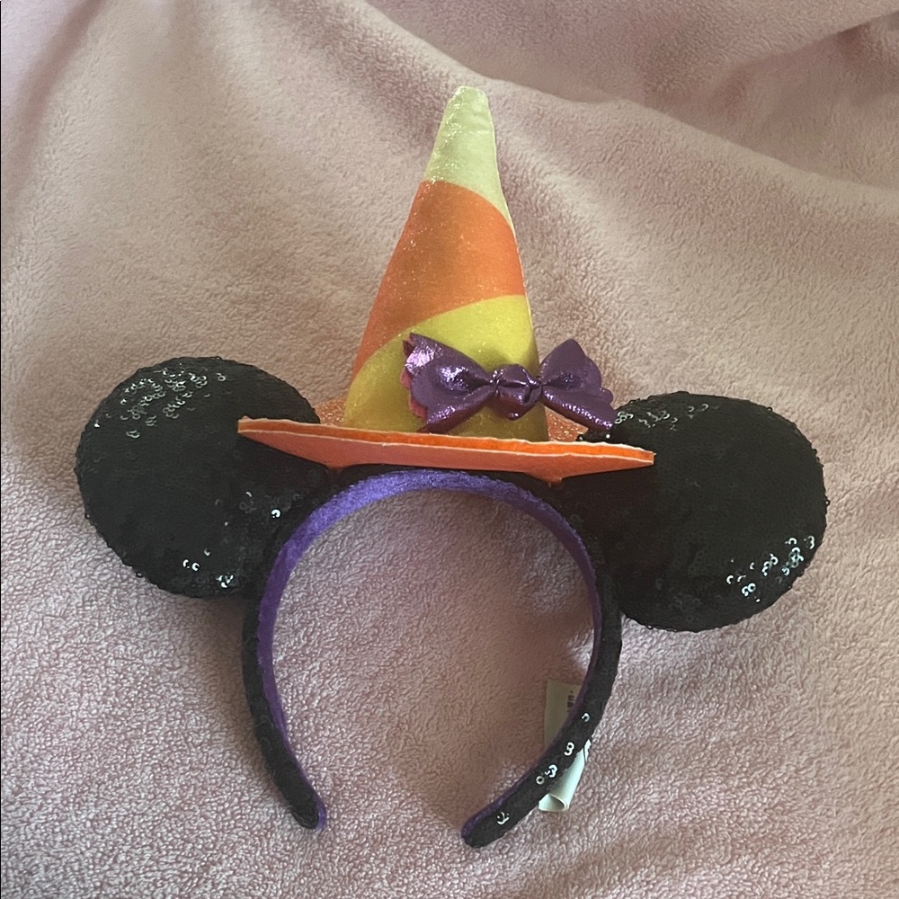 Halloween Minnie Mouse Ears Headband